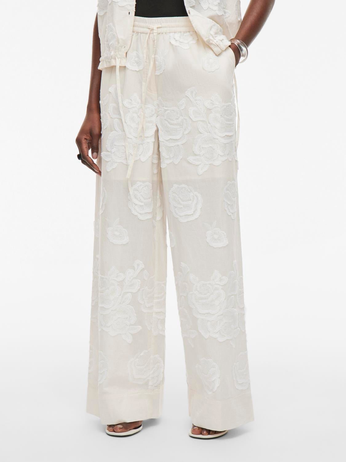 ROUZOE Trousers - Birch - VERO MODA & VILA Bergvik